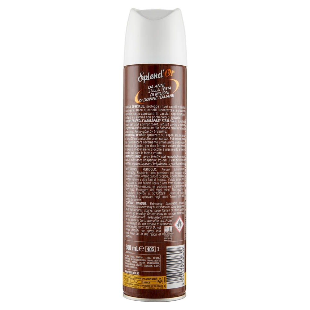 Splend'Or Lacca Fissaggio Normale 300 mL